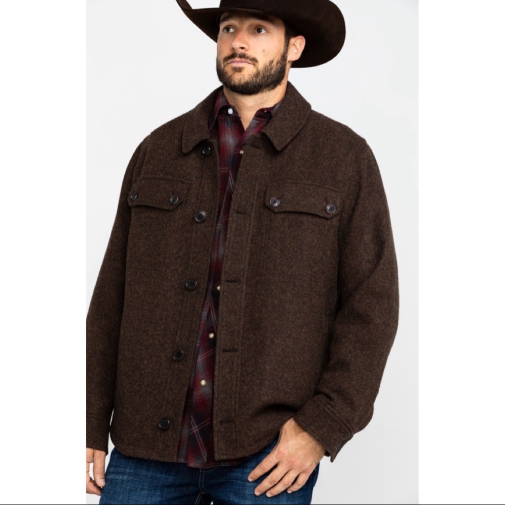 🔖 S PENDLETON MEN'S MAHOGANY CAPITOL HILL JACKET
